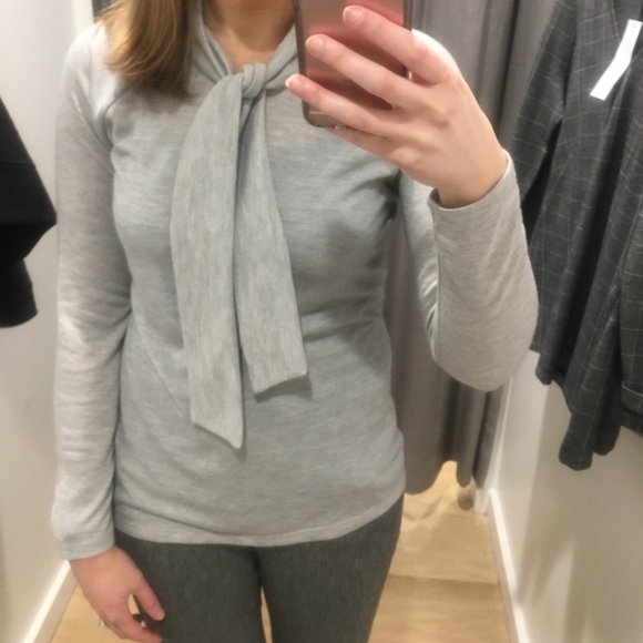 Ann Taylor Tops - Ann Taylor Tie Neck Blouse